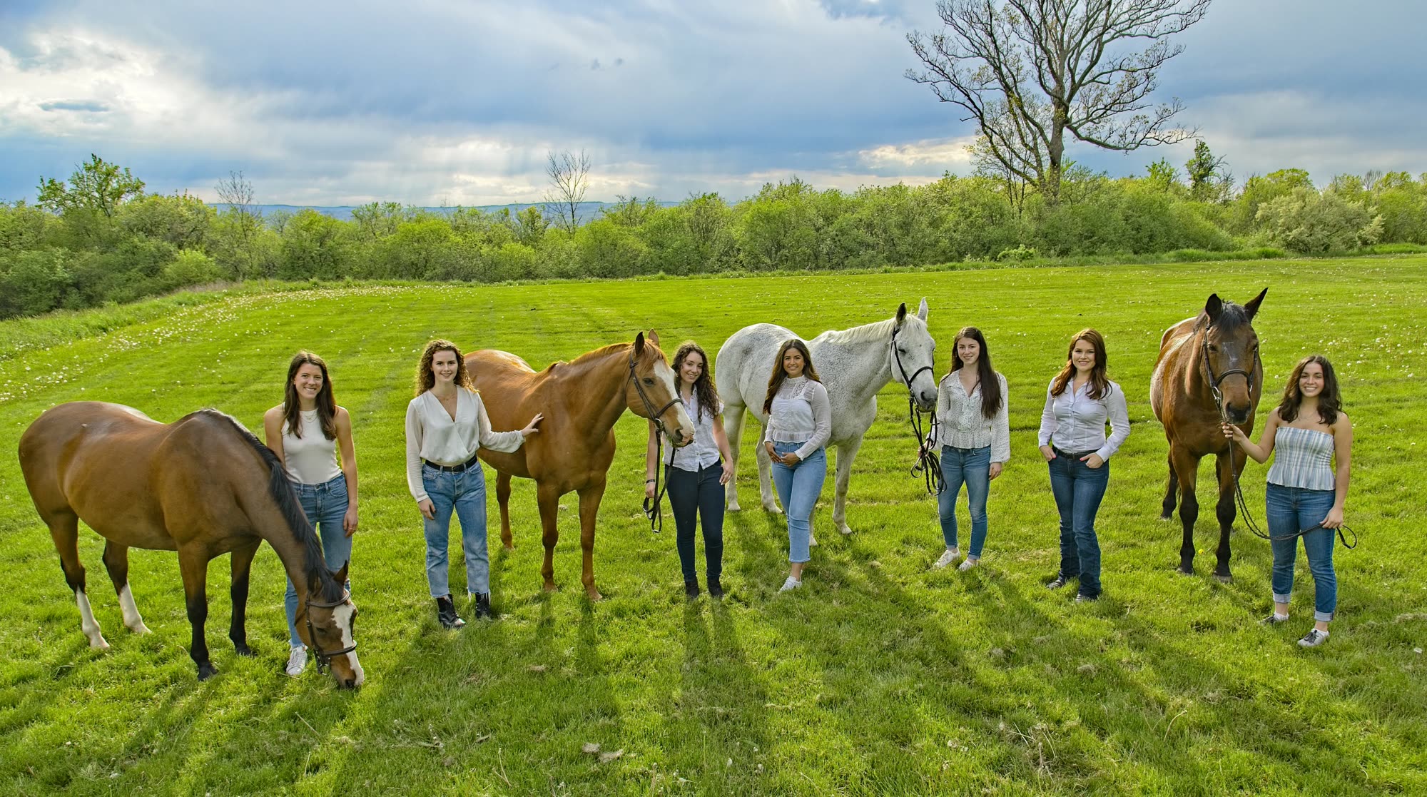 Cornell University Equestrian team