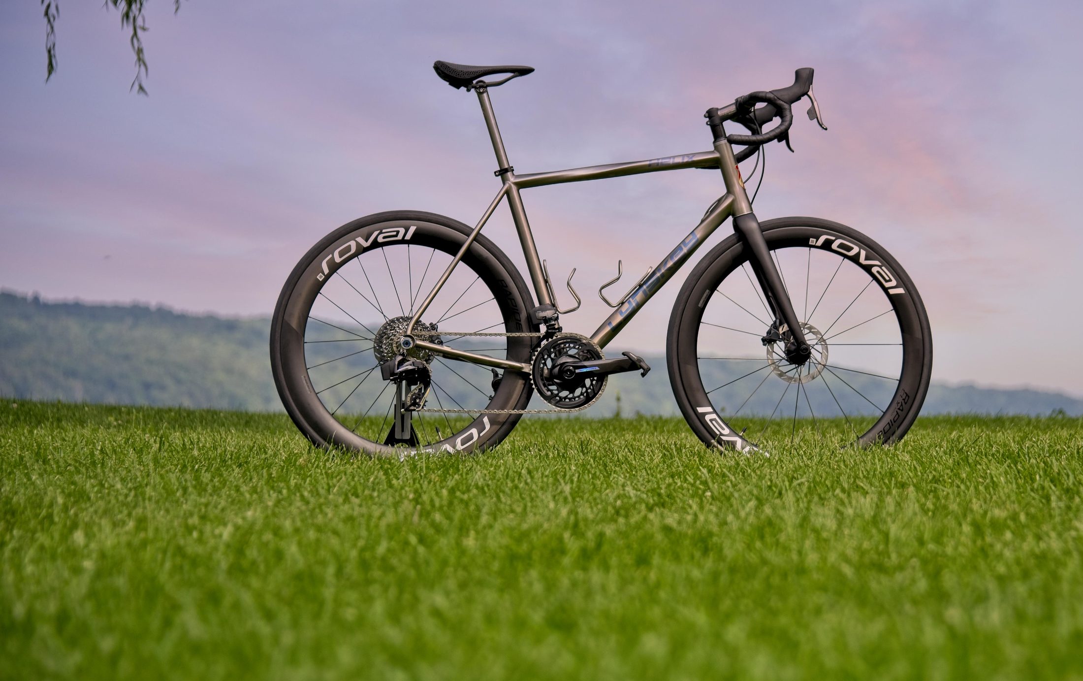 Gorges Cycles custom bike, Ithaca Falls