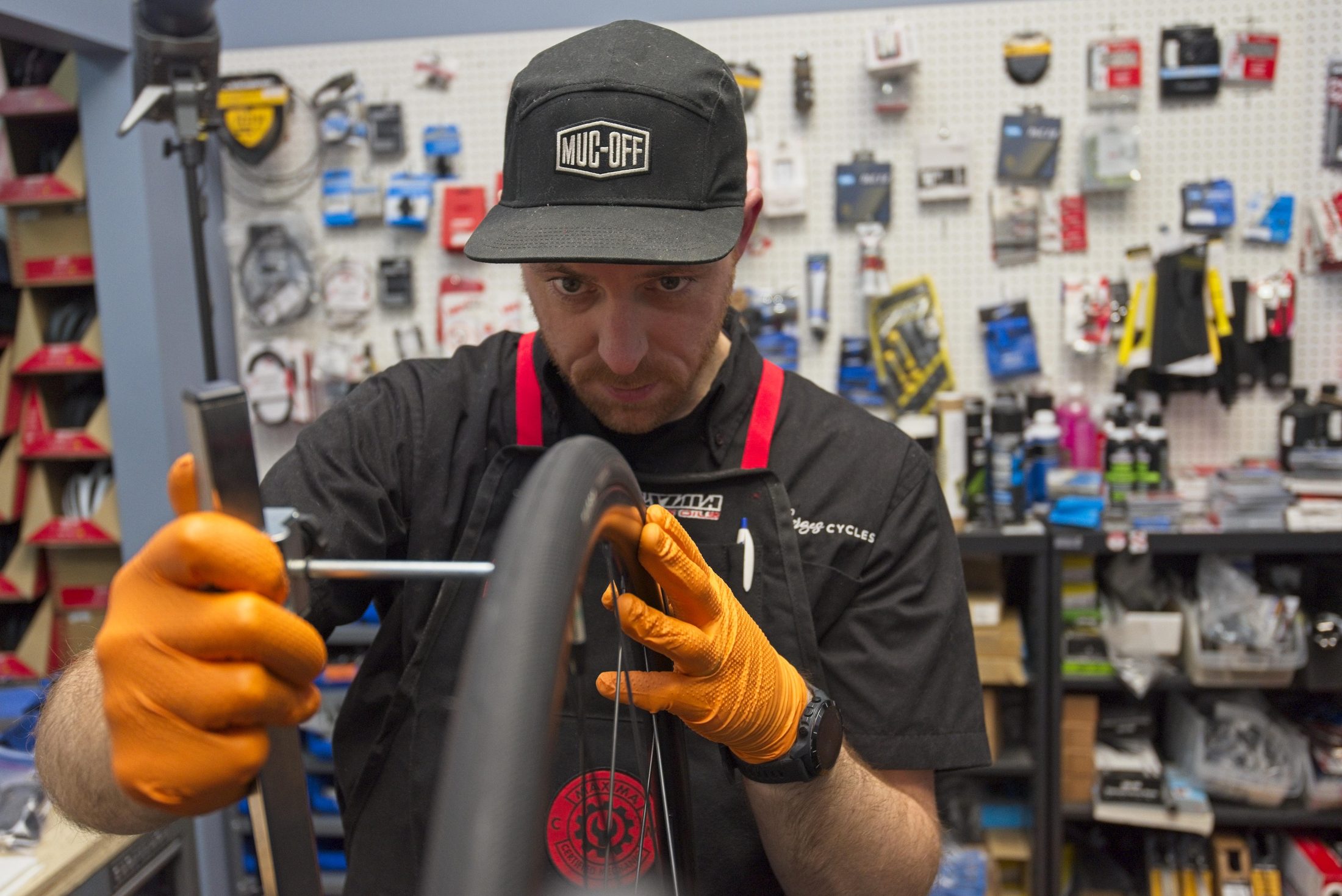 Gorges Cycles custom bike detail